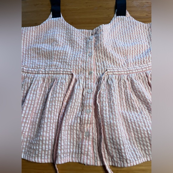 GUC Sabina Musayev- Pink Stripe Jess Top. Size M - Picture 9 of 9